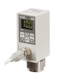 Pressostat numérique de précision pour air comprimé et différents fluides, ISE70/75