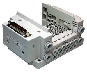 Embases multiples avec connecteur D-SUB, SY5000